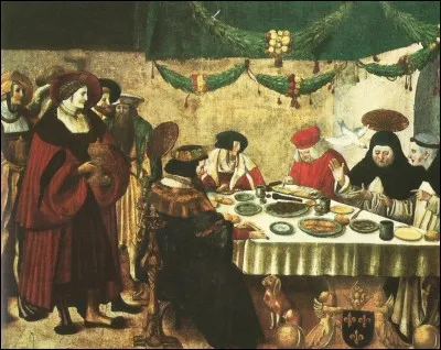 Qui a peint ce "Saint Thomas d'Aquin à la Table du Roi Saint Louis", visible au musée de Bâle ?