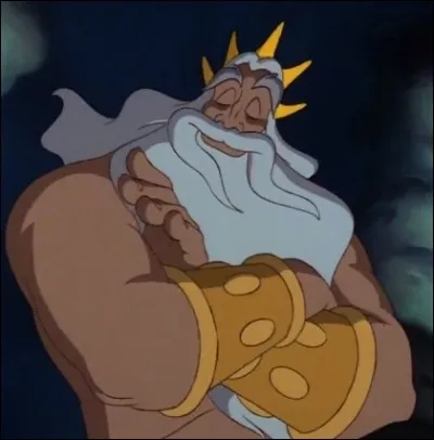 En quoi Ursula, la méchante de "La Petite Sirène" transforme-t-elle le roi Triton ?