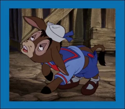 Comment se prénomme ce petit garçon transformé en âne que l'on peut voir dans "Pinocchio" ?
