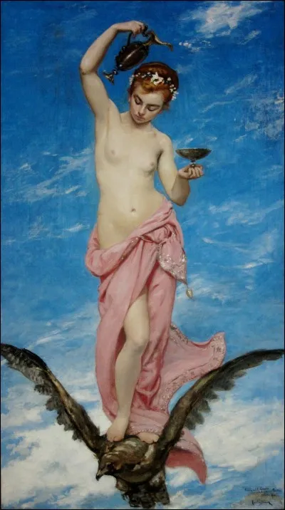 Déesse de la jeunesse, mariée à Héraclès lorsque ce dernier fut admis à l'Olympe. Qui est-elle ?