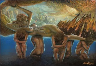 Déesse primordiale, créatrice du monde et ancêtre des races divines. Qui est-elle ?