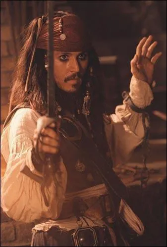 Combien de pendu Jack Sparrow trouve-t-il  son arriv ?