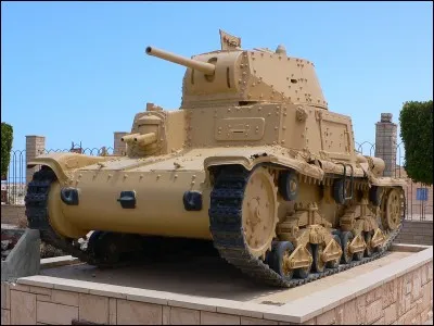 Le Fiat M13/40 est un char...
