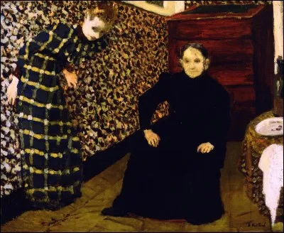 "Intérieur, mère et sœur de l'artiste" est une peinture de :