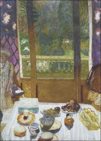Savez-vous qui a peint "Salle à manger avec vue sur le jardin (la salle de petit-déjeuner)" ?