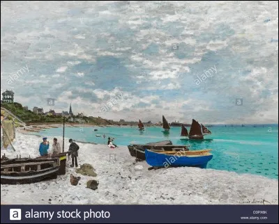 "La Plage de Sainte-Adresse" est un tableau peint par Claude Monet.