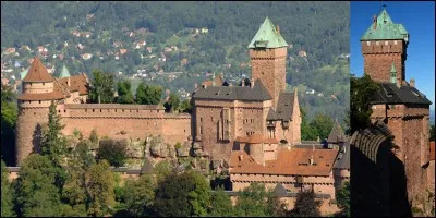 Allons au « haut château du roi ». Nous devons sa restauration à un monarque ennemi qui voulait promouvoir la germanité de l'Alsace et, plus généralement, le monde germanique en y installant un musée après sa reconstruction.
Quel est ce château ?