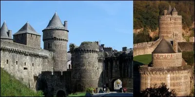 Allons en Bretagne !
Est-ce que la propriétaire de ce château espérait l'aide d'une fée et de petits personnages imaginaires en cas de siège ? On ne sait pas, mais elle donna leur nom à deux tours qu'elle fit édifier.
Est-ce que château à un lien avec une équipe sportive nationale de très grands renoms ? Non, bien sûr, mais cela pourrait vous aider !
Où sommes-nous ?