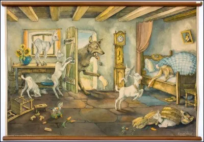 Quel est le titre de ce conte écrit par les frères Grimm ?