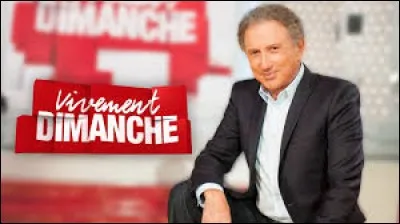 Télévision - En quelle année a débuté l'émission "Vivement dimanche" présenté par Michel Drucker ?
