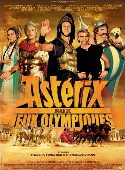 Qui a fait une apparition dans "Astérix aux Jeux olympiques" ?