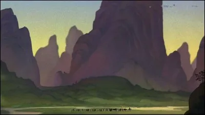 Dans quel Disney peut-on voir ce paysage ?