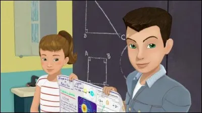 Comment se nomme ce garçon qui apparaît dès la saison 2, qui a un béguin réciproque pour Martine, et que les élèves n'apprécient pas réellement au début de la saison ?