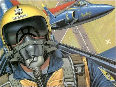 Dans la série de bandes dessinées franco-belge d'aviation créée par Jean-Michel Charlier et Victor Hubinon, lequel de ces pilotes ne fait pas partie des héros ?