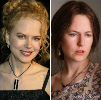 Voici deux images tirées de la série « The Hours ».
De gauche à droite, on peut aisément reconnaître Nicole Kidman et Isla Fisher :