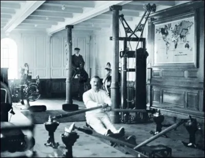 Une salle de gymnastique en 1912 , où ?