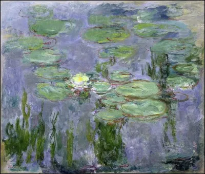 Ces "Nymph&eacute;as" sont de Claude Monet.