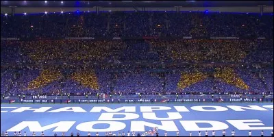 Comment s'appelle ce stade ?