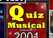 Quiz Chansons francophones de l'anne 2001