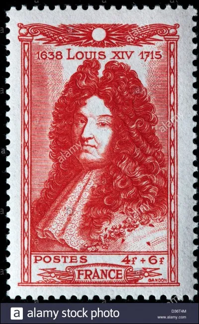 Que fit Louis XIV au graveur de ce timbre à son effigie ?