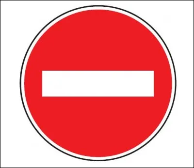 Que signifie ce panneau ?