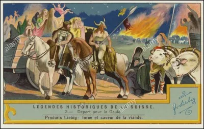 Je suis un peuple celte, accompagné de quatre autres, ayant tenté de migrer vers l'ouest de la Gaule transalpine en 58 av. J.-C., mais, repoussés par Jules César, ils formeront ce qui deviendra la Suisse d'aujourd'hui.

- Qui Suisse-je ?