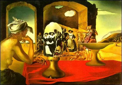 Quant à lui, sa toile représente "Le marché aux esclaves" :