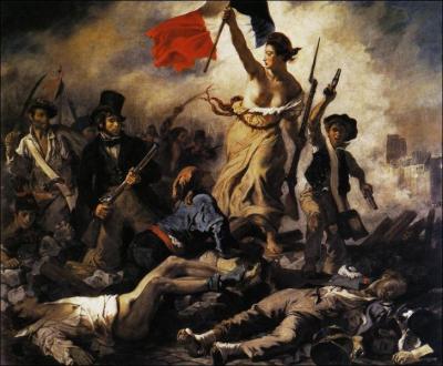 Voici l'un des plus clbres tableaux de Delacroix. Quel est son titre ?