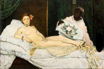 Quel animal voit-on sur la toile de Manet : 'Olympia' ?