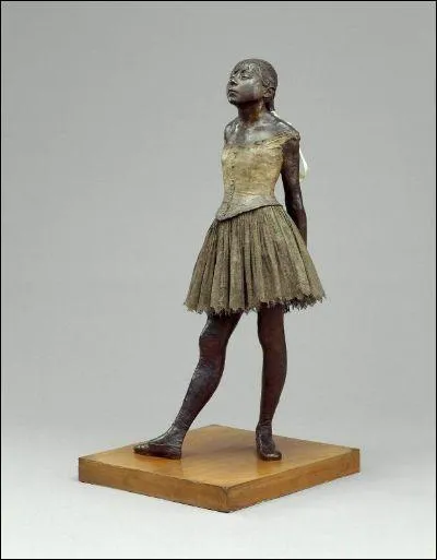 Avec, entre autre, sa 'Petite danseuse de quatorze ans', lequel de ces artistes est l'un des rares impressionnistes sculpteur ?