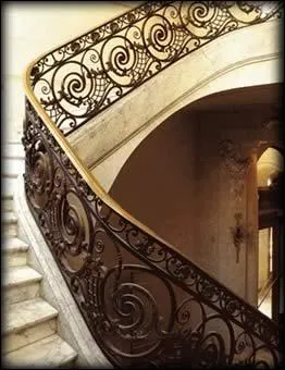 L'artiste qui a ralis cette rampe d'escalier est ...