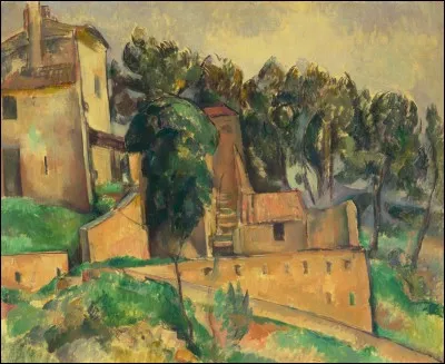 À quel artiste appartient le tableau intitulé "Les collines de Bellevue" ?