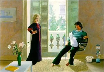 Laquelle de ces oeuvres David Hockney a-t-il peint ?