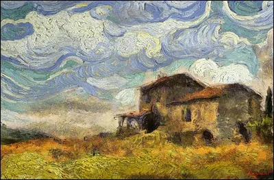 Qui a peint "La maison sur la colline" ?