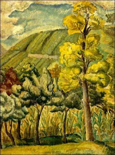 &Agrave; qui doit-on "Paysage &agrave; la colline" ?