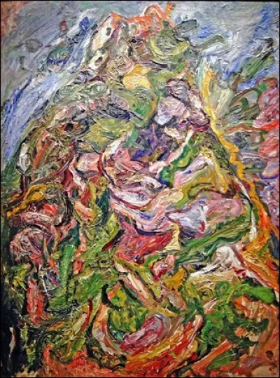 &Agrave; qui appartient cette toile repr&eacute;sentant la colline de C&eacute;ret ?