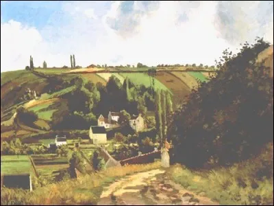 Qui a peint "Collines de Jallais" ?