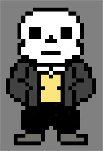 Dans « BrokenTale », Papyrus est le capitaine de la garde royale. 
Mais alors, qui est Sans ?