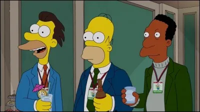 Comment s'appellent les 2 meilleurs amis d'Homer ?