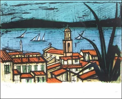 Qui a représenté "Les toits de Saint-Tropez" ?