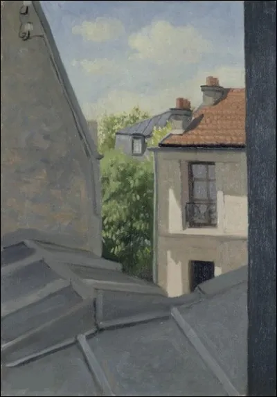 Qui a représenté "Les toits, rue Mérimée" ?