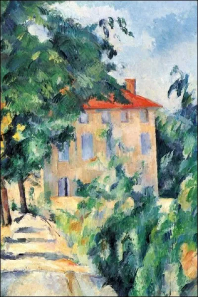Qui a peint "Maison au toit rouge" ?