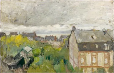 Qui est le peintre des "toits mauves" ?