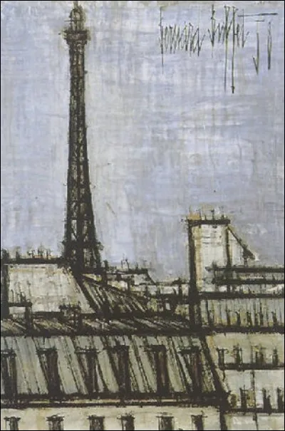 Qui est l'artiste ayant réalisé "Les toits de Paris" ?