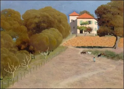 Qui a représenté "La maison au toit rouge" ?