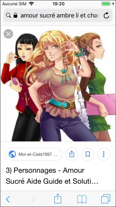 Voici Ambre,Li et ...