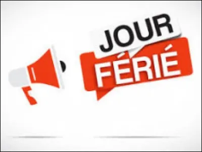 Combien y a-t-il de jours fériés dans une année ?