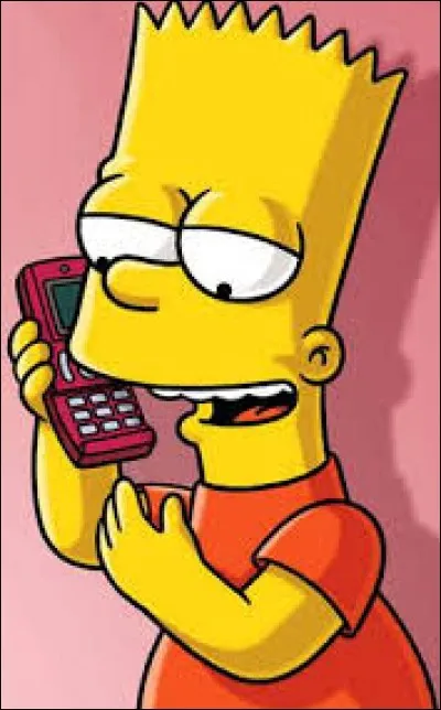 À qui Bart fait-il souvent des canulars téléphonique ?
