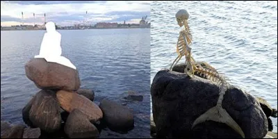 Dans cette ville, on peut dire que les habitants ont beaucoup d'humeur ! Pour remplacer une magnifique oeuvre d'art, prêtée pour quelque temps en Chine, ils l'ont remplacé par son squelette !
N'ayez pas froid dans le dos pour trouver la ville et l'oeuvre d'art !