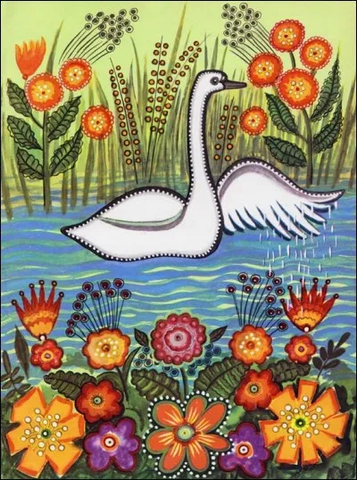 Le cygne a la particularité de :